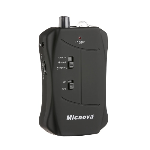 Micnova MQ-VTN Grilletto con Modalità di Attivazione di Movimento Modalità di Attivazione di Fulmine Modalità di Attivazione di Suono Compatibile per Nikon DSLR Fotocamere