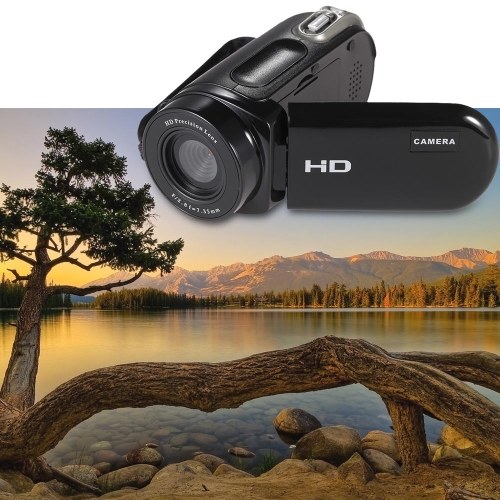

Секонд хенд 2,4 "Вращающийся 4: 3 ЖК-экран 720P HD Цифровая видеокамера Recorder DVR Видеокамера 16 мегапикселей 8-кратный зум с резьбовым отверстием 1/4"