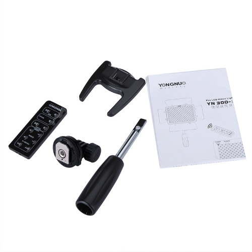 Yongnuo YN-300 II LED Camera Video Light Adjustable Color Temperature 3200k-5500k for DSLR Canon Nikon with IR   Remote 