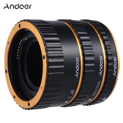 

Andoer Colorful Metal TTL Auto Focus AF Macro Extension Tube Ring