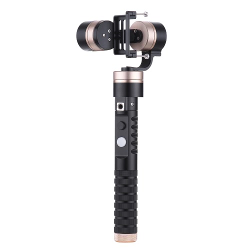 Stabilisateur Gyro Gimbal pour appareil photo à 3 axes Gimbal sans pince pour GoPro Hero 4/3 + / 3 pour caméra Action Xiaoyi de taille similaire