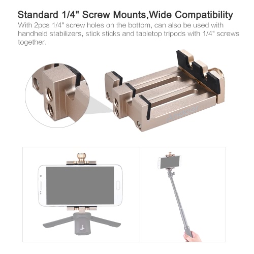 

Andoer Aluminum Alloy Phone Holder