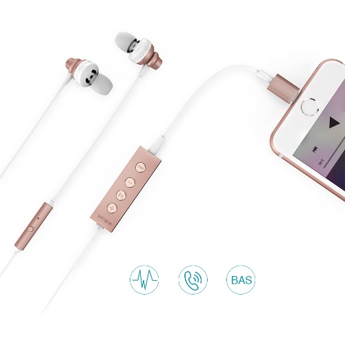 MFi Hi-Res In-ear Stereo Earphone-dodocool.com