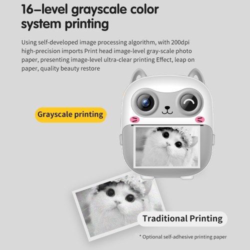 S5 1080P Kids Instant Print Camera Digital Camera for Kids Digital Video Camera 