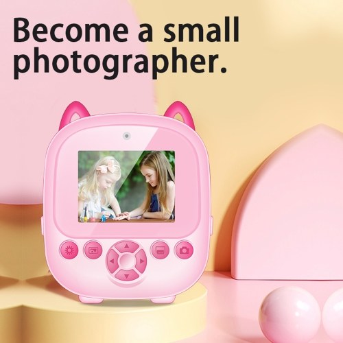 S5 1080P Kids Instant Print Camera Digital Camera for Kids Digital Video Camera 