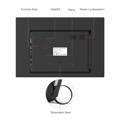 

Andoer 13inch LED Digital Photo Frame