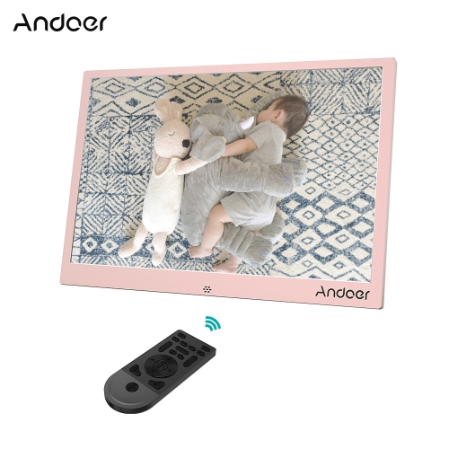 

Andoer 13inch Aluminum Alloy LED Digital Photo Frame