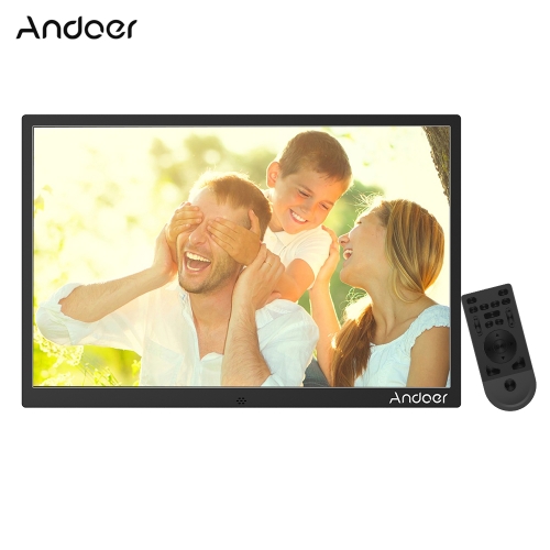 

Andoer 17inch Aluminum Alloy LED Digital Photo Frame