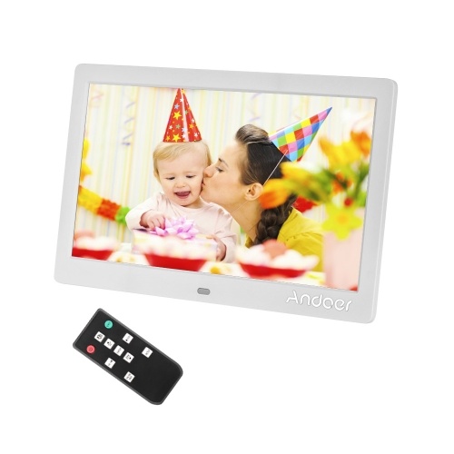 

Andoer 10 Inch 1024*600 IPS Digital Clock Alarm Clock Calendar & Photo Frame