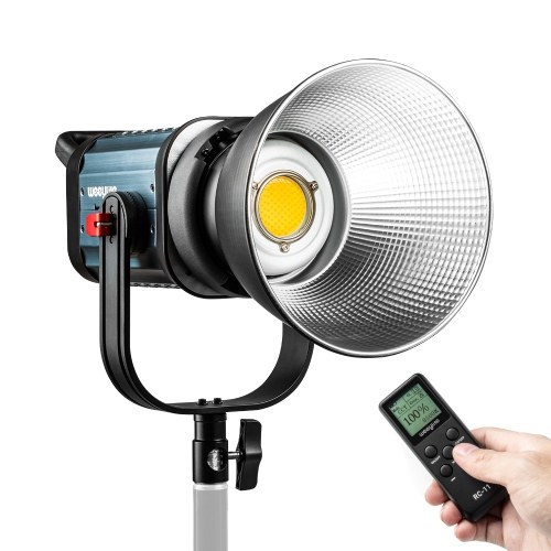 

WeeyLite ninja 400 Intelligent 2500K-8500K Bi-color COB LED Video Light Continuous Output Bowens Mount Studio Light