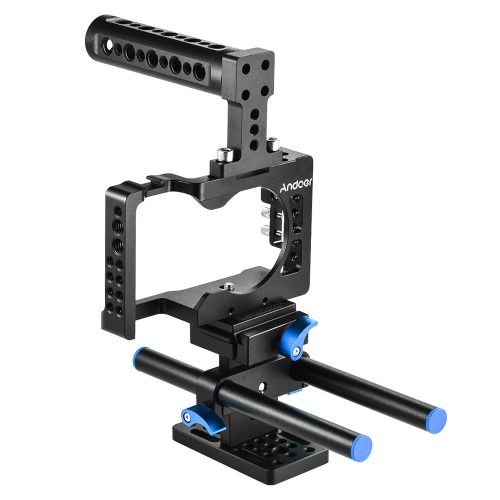 

Andoer Aluminum Alloy Camera Cage for Sony A6500 ILDC Camera