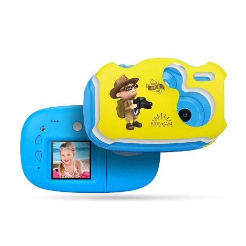 Amkov Mini Kids Digital Caméra Vidéo Cadeau pour Enfants Garçons Filles