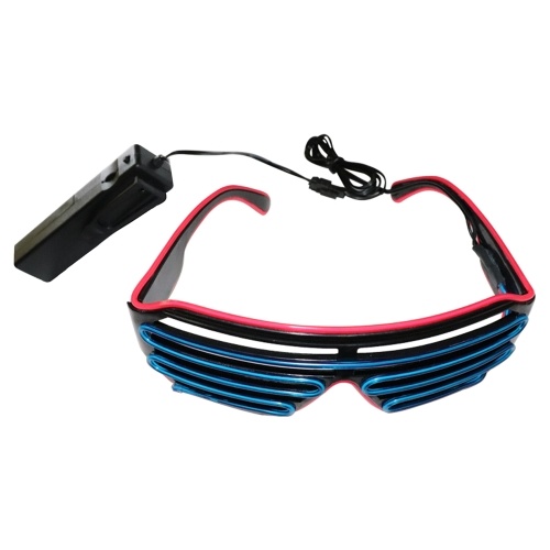 YJ006 Voice-control LED Glasses 15 Colors Optional Light