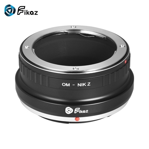 

Fikaz High Precision Lens Mount Adapter Ring Aluminum Alloy for Olympus OM Lens to Nikon Z6 Z7 Z-Mount Mirrorless Camera OM-NIKZ