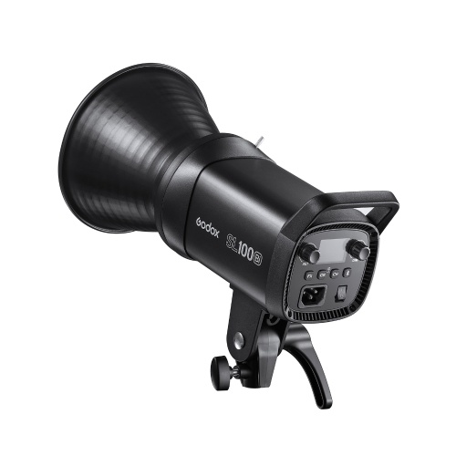 

Godox SL100Bi Compact LED Video Light Photography Fill Light 100W 2800K-6500K Bi-color Temperature Built-in 11 FX Lighting Effects CRI96+ TLCI97+ Bowens Mount Supports APP/2.4G Wireless/On-board Control for Home Studio Live Streaming Portrait Product Phot