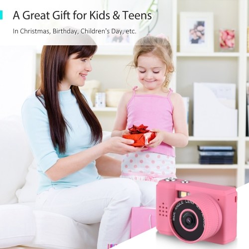Mini Digital Video Camera 1080P Camcorder Built-in Battery with LCD Screen Flash for Photo Video 