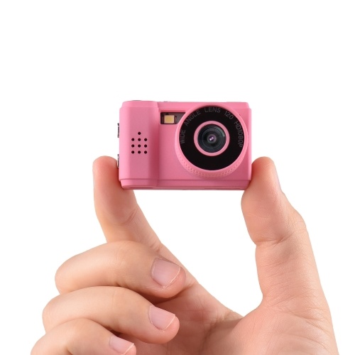 Mini Digital Video Camera 1080P Camcorder Built-in Battery with LCD Screen Flash for Photo Video 