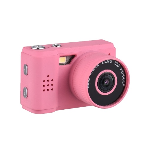 Mini Digital Video Camera 1080P Camcorder Built-in Battery with LCD Screen Flash for Photo Video 