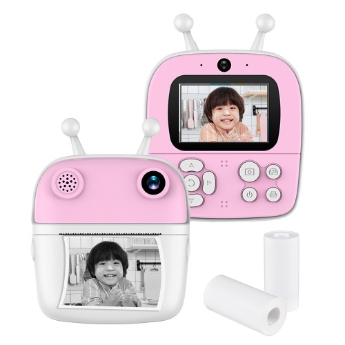 1080P Kids Digital Camera Dual Lens 2.4 Inch IPS Screen