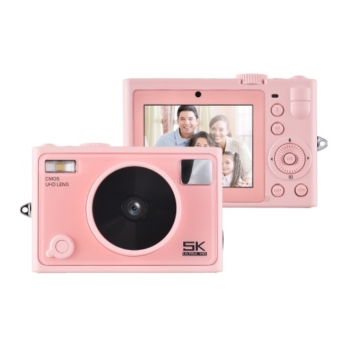 CDF3A 5K Digital Camera WiFi Digital Video Camera 2.8 Inch IPS Screen 72MP Dual Lens