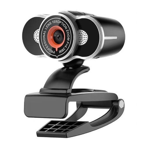 

1080P HD Webcam USB Laptop Computer Camera Clip-on PC Web Camera Built-in Microphone