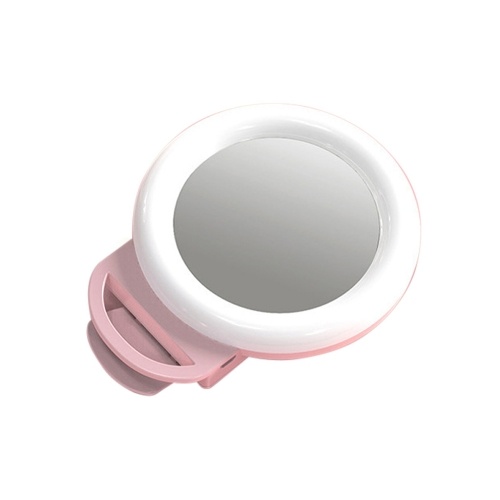 Mini RGB Smartphone Selfie Ring Light  Clip-on LED Beauty Light