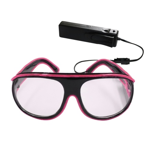 

YJ008 Voice-control LED Glasses 10 Colors Optional Light