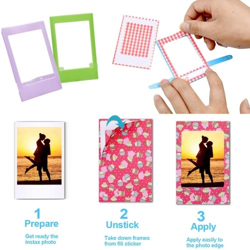 Instant Camera Accessories Bundle Kit Replacement for Fujifilm instax mini 12 with Camera Bag/Camera Strap/Photo Album/Photo Clips/Photo Frame/Stickers/Pen and More 