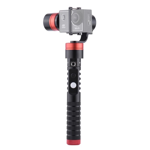 3-Axis Handheld Gimbal Brushless Action Camera Gyro Stabilizer for GoPro Hero 4/3+/3 for Xiaoyi Action Camera of Similar Size