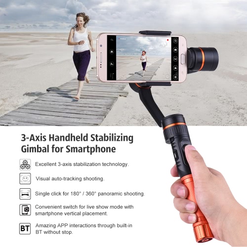 

hohem iSteady T2 3-Axis Handheld Stabilizing Gimbal Smartphone Stabilizer