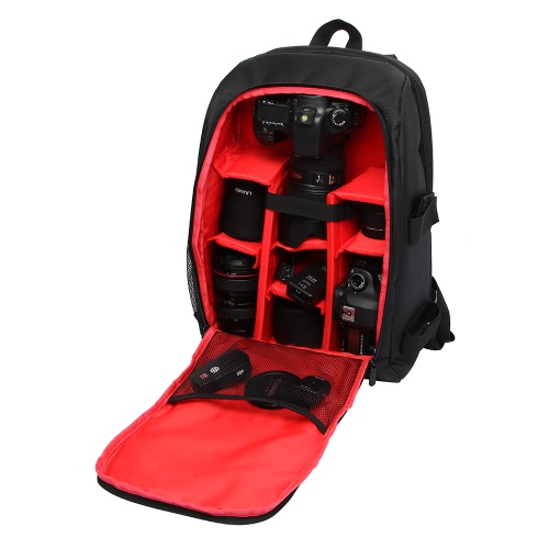 

HUWANG Large Padded Camera Bag Outdoor Photography Travel