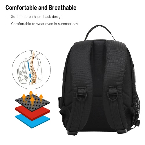 

HUWANG Compact Size Padded Camera Bag