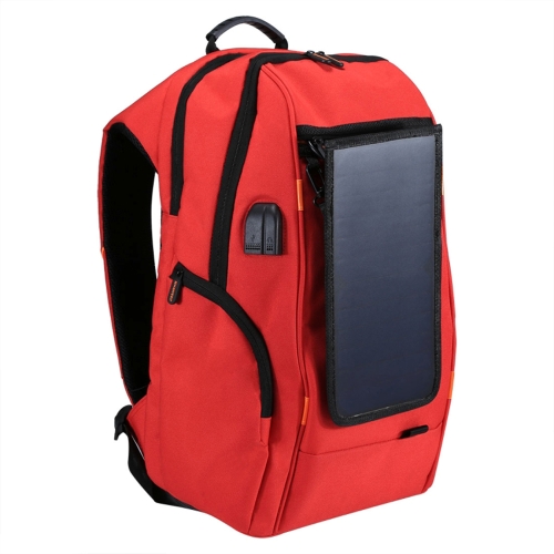 

Outdoor Charging Backpack + USB Port with Solar Panel