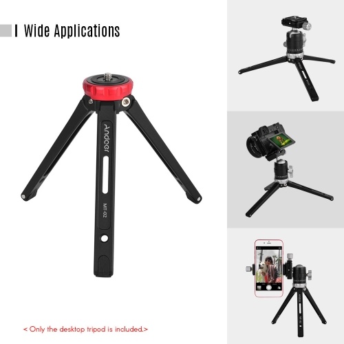 

Andoer MT-02 Mini Desktop Tripod