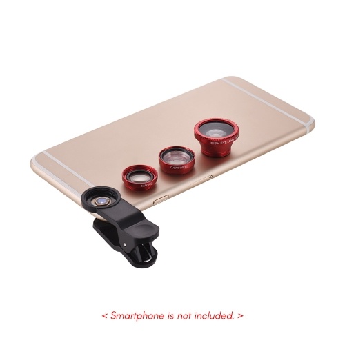 

Universal Clip Lens Kit 180° Mobile Phone Fisheye Lens