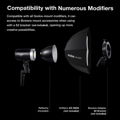 

Godox ML60Bi LED Studio Photography Light