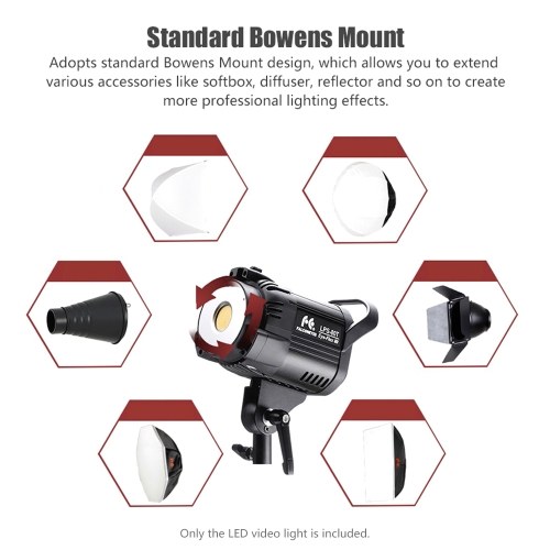 

FalconEyes LPS-80T 80W Studio LED Video Light 5500K Photography Lamp