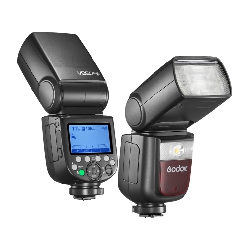 Godox V860III-S Wireless TTL Speedlite Transmitter/ Receiver Camera Flash Light Manual/Auto Flash GN60 1/8000s HSS Built-in 2.4G Wireless X System with Rechargeable Li-ion Battery Modeling Light Replacement for Sony Cameras 
