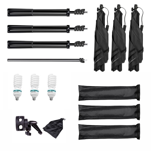 Andoer Studio Photography Light Kit Softbox Lighting Set