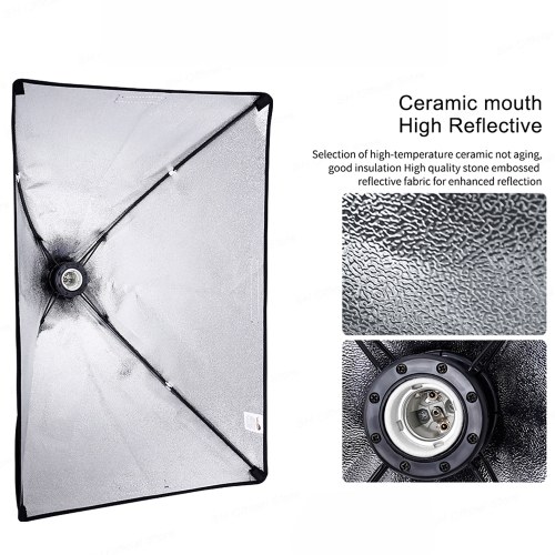 Andoer Studio Photography Light Kit Softbox Lighting Set