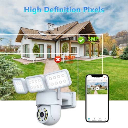 TV-XM-Q35-3MP-5V 2K Wireless Monitor Camera with Fill Light 