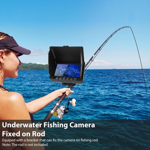 YS-519C 1080P Underwater Fishing Camera Portable Video Fish Finder with 5 Inch IPS Monitor