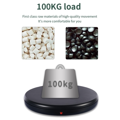 45CM/17.7in Motorized Rotating Display Stand Display Base with Remote Control 