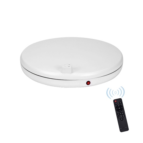 

45CM/17.7in Motorized Rotating Display Stand Display Base with Remote Control