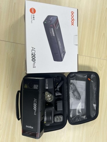Godox AD200Pro II Pocket Flash Light 200W 2.4G Wireless Speedlite 