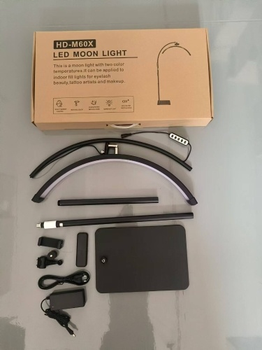 

Andoer HD-M60X 30W Floor LED Video Light Half-moon Shaped Fill Light