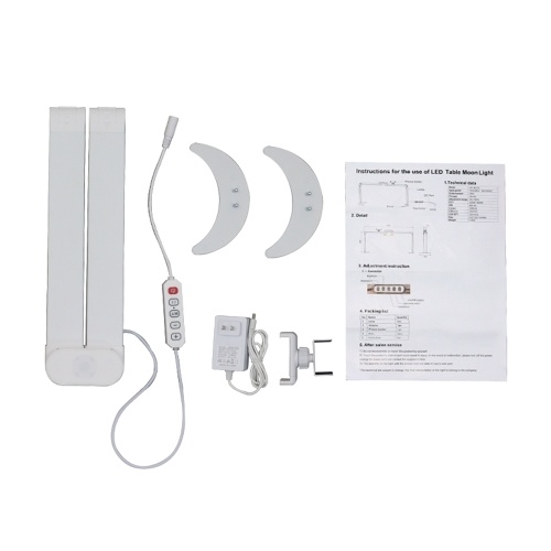 Andoer HD-M21X 35W faltbare Tischfüllleuchte für Nagel Schreibtischlampe