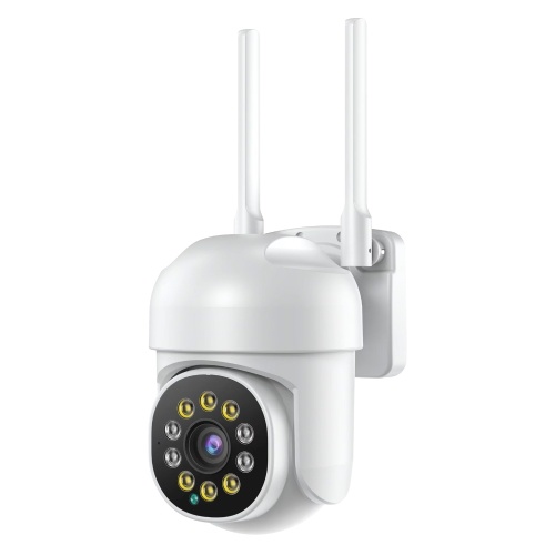 Tomtop 2MP Wireless Security Camera 1080P Wall Mount WiFi Monitor Camera 