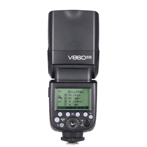 Godox V860II-N I-TTL 1 / 8000S HSS Master Slave GN60 Speedlite Flash