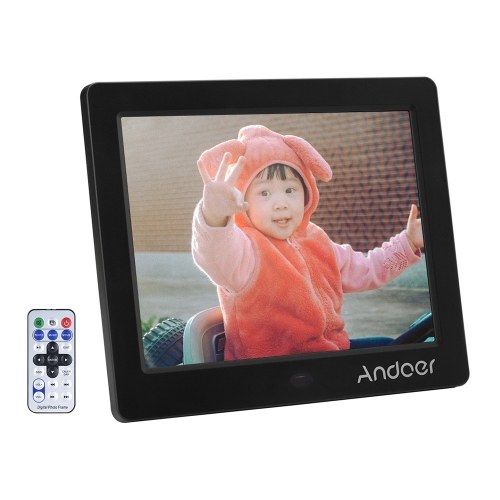 

Andoer 8" HD Wide Screen High Resolution Digital Photo Picture Frame